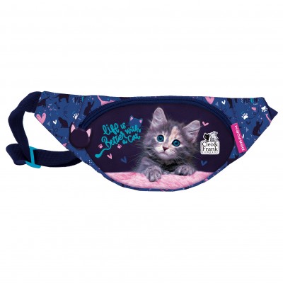 Derform Чанта за кръст Cleo& Frank 30 коте, 83909, многоцветна, за момиче 83909 Derform Чанта за кръст Cleo& Frank 30 коте, 83909, многоцветна, за момиче 83909