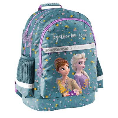 PASO Ученическа ергономична раница Frozen, Елзаи Анна, DF23XX-116, за момиче, зелена, многоцветна DF23XX-116 PASO Ученическа ергономична раница Frozen, Елзаи Анна, DF23XX-116, за момиче, зелена, многоцветна DF23XX-116