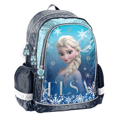PASO Ученическа ергономична раница Frozen, Елзаи Анна, DF24RR-081, момиче, синя, многоцветна DF24RR-081 PASO Ученическа ергономична раница Frozen, Елзаи Анна, DF24RR-081, момиче, синя, многоцветна DF24RR-081