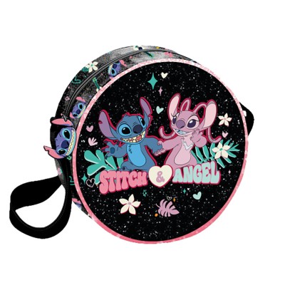 Paso Детска кръгла 3D чантичка  Stich, Стич, DS22CT-411,  черен, многоцветен, за момиче DS22CT-411