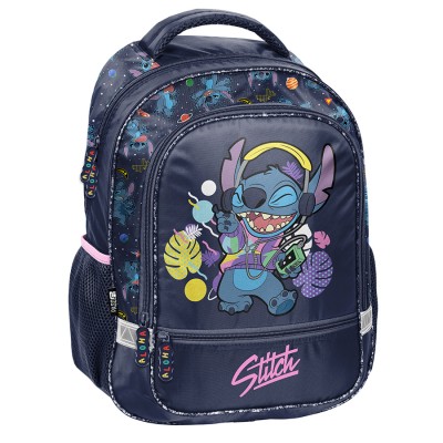 PASO Ученическа ергономична раница 2 отделения, STITCH, DS24BB-260, мнгоцветна DS24BB-260 PASO Ученическа ергономична раница 2 отделения, STITCH, DS24BB-260, мнгоцветна DS24BB-260