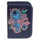 Paso Несесер с 1 цип  STITCH Sweet Thing, Т DS24BB-P001BW, празен, черен, многоцветен Т DS24BB-P001BW