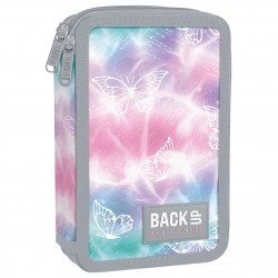 BackUP  Ученически Несесер с 2 отеделния Pastel Magic, 6 DW 10, 93434,  ПЪЛЕН,  момиче, многоцветен
