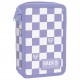 BackUP Несесер с 2 отеделния Purple Chess, 93601, 6 DW 29, ПЪЛЕН, лилаво и бяло 93601 BackUP Несесер с 2 отеделния Purple Chess, 93601, 6 DW 29, ПЪЛЕН, лилаво и бяло 93601