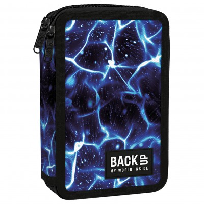 BackUP Несесер с 2 отеделния Sky Water, 100347, 6 DW 47, ПЪЛЕН, черно и синьо 100347 BackUP Несесер с 2 отеделния Sky Water, 100347, 6 DW 47, ПЪЛЕН, черно и синьо 100347