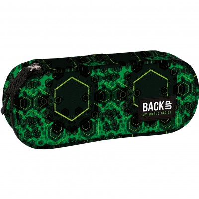 BackUP Овален несесер Green Molecules, 7 A 45, Т 702235, момче, многоцветен BackUP Овален несесер Green Molecules, 7 A 45, Т 702235, момче, многоцветен