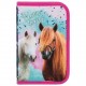 Derform Ученически несесер 1 цип, Horses 23, Коне, празен, 87594, за момиче, многоцветен 87594 Derform Ученически несесер 1 цип, Horses 23, Коне, празен, 87594, за момиче, многоцветен 87594