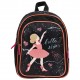 DERFORM Детска раница BALLET 11 / Балет /, 96084, момиче, черна, многоцветна 96084