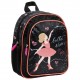DERFORM Детска раница BALLET 11 / Балет /, 96084, момиче, черна, многоцветна 96084