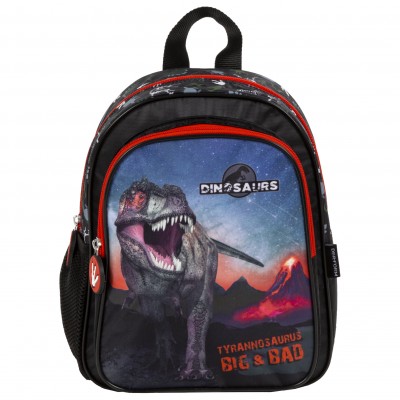 Derfrom. Детска раница Dinosaur 17, Динозавър, 87945, черно и червено, за момче 87945 Derfrom. Детска раница Dinosaur 17, Динозавър, 87945, черно и червено, за момче 87945