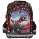 Derform Анатомична Раница DINOSAUR 17, Динозавър, 88041, момче, черно и червено 88041