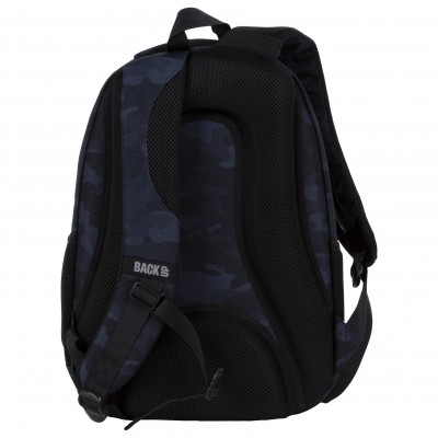 BackUp Ергономична Ученическа раница Black Camouflage, 83213, 4 отделения, универсална 83213 BackUp Ергономична Ученическа раница Black Camouflage, 83213, 4 отделения, универсална 83213