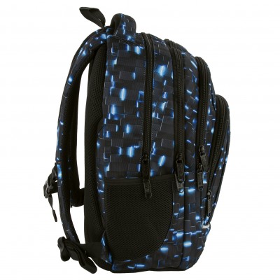 BackUP Ученическа раница Lights, 7 A 44, T 701528, момче, многоцветна 701528 BackUP Ученическа раница Lights, 7 A 44, T 701528, момче, многоцветна 701528