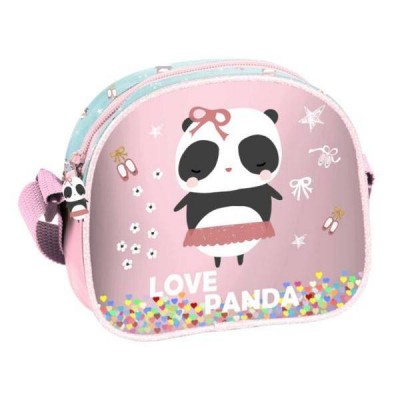 Paso Чантичка PANDA, Панда, PP22AD-401, зелено и розово, за момиче PP22AD-401 Paso Чантичка PANDA, Панда, PP22AD-401, зелено и розово, за момиче PP22AD-401