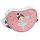 Paso Чантичка сърце BALLERINA, PP22BC-301, в сиво и розово с еднорози, за момиче PP22BC-301