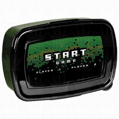 Paso Кутия за храна START GAME, PP22CR-3022, 750мл, за момче, в зелено PP22CR-3022 Paso Кутия за храна START GAME, PP22CR-3022, 750мл, за момче, в зелено PP22CR-3022
