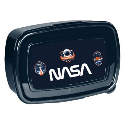Paso Кутия за храна NASA, Наса, PP22NA-3022, 750мл, за момче, черна PP22NA-3022 Paso Кутия за храна NASA, Наса, PP22NA-3022, 750мл, за момче, черна PP22NA-3022