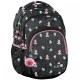 Paso Ученическа ергономична раница UNICORN BLACK, 3 отделения PP22UN-2706 за момиче PP22UN-2706