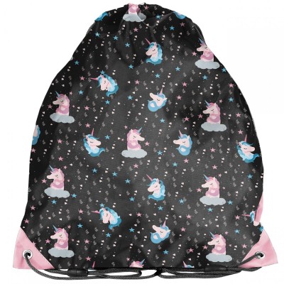Paso Мешка UNICORN BLACK, PP22UN-712, за момиче PP22UN-712