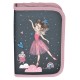 Paso Несесер с 1 цип BALLERINA, Балерина, празен, PP23BA-P001BW, розово и сиво, за момиче PP23BA-P001BW Paso Несесер с 1 цип BALLERINA, Балерина, празен, PP23BA-P001BW, розово и сиво, за момиче PP23BA-P001BW