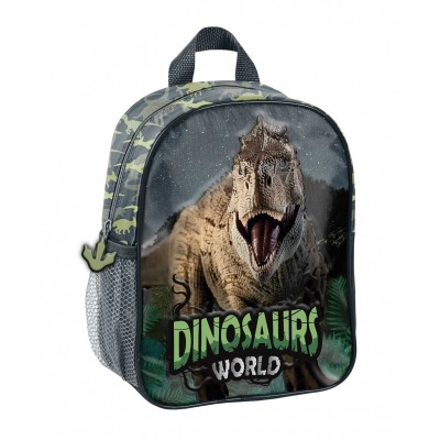 Paso Детска раница, Dinosaur, Динозавър , PP23DZ-303, за момче, черна, многоцветна PP23DZ-303