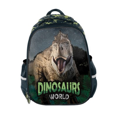 Paso Ученическа ергономична раница Dinosaur, Динозавър твърдо лице, PP23DZ-565, за момче PP23DZ-565 Paso Ученическа ергономична раница Dinosaur, Динозавър твърдо лице, PP23DZ-565, за момче PP23DZ-565