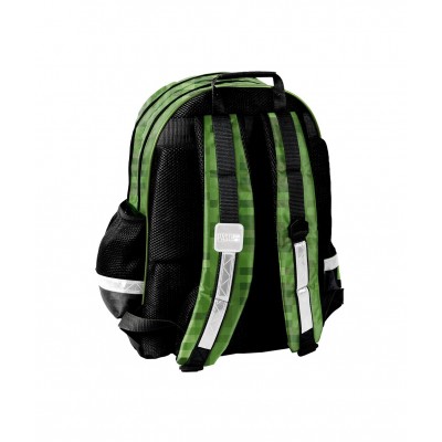 Paso Ученическа ергономична раница Gamer, 3 отделения PP23XL-116, за момче, черно и зелено PP23XL-116 Paso Ученическа ергономична раница Gamer, 3 отделения PP23XL-116, за момче, черно и зелено PP23XL-116