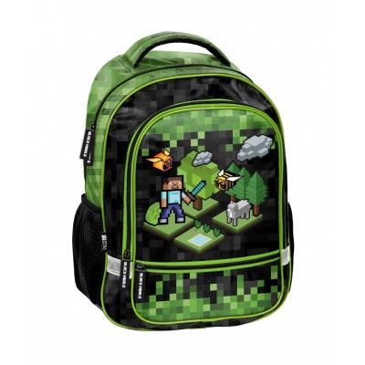 Paso Ученическа анатомична раница 3 отделения, Gamer , PP23XL-260, за момче, черно и зелено PP23XL-260 Paso Ученическа анатомична раница 3 отделения, Gamer , PP23XL-260, за момче, черно и зелено PP23XL-260