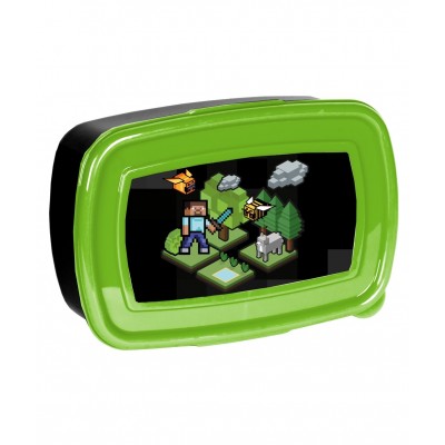 Paso Кутия за храна Gamer, PP23XL-3022, 750мл, за момче, в черно и зелено PP23XL-3022 Paso Кутия за храна Gamer, PP23XL-3022, 750мл, за момче, в черно и зелено PP23XL-3022