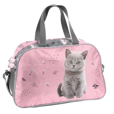Paso Детски сак CAT, Коте, PP24CT-074, момиче, сиво и розово PP24CT-074 Paso Детски сак CAT, Коте, PP24CT-074, момиче, сиво и розово PP24CT-074