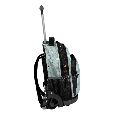 PASO раница с колела PANDA Rainbow, 2 отделения, PP24PN-671, черно и зелено PP24PN-671 PASO раница с колела PANDA Rainbow, 2 отделения, PP24PN-671, черно и зелено PP24PN-671