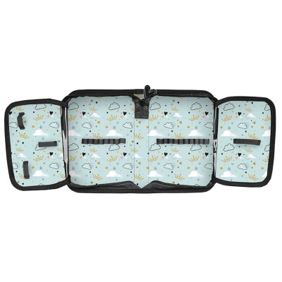 Paso Несесер с 1 цип PANDA Rainbow, PP24PN-P001BW, момиче, зелено и черно PP24PN-P001BW Paso Несесер с 1 цип PANDA Rainbow, PP24PN-P001BW, момиче, зелено и черно PP24PN-P001BW