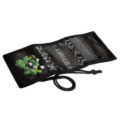 Paso Портмоне с връзка Game, PP24ST-002, момче, черно и зелено PP24ST-002 Paso Портмоне с връзка Game, PP24ST-002, момче, черно и зелено PP24ST-002