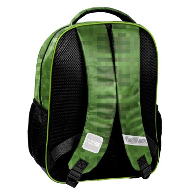 Paso Ученическа анатомична раница 2 отделения, Gamer , PP24XL-260, момче, черно и зелено PP24XL-260 Paso Ученическа анатомична раница 2 отделения, Gamer , PP24XL-260, момче, черно и зелено PP24XL-260