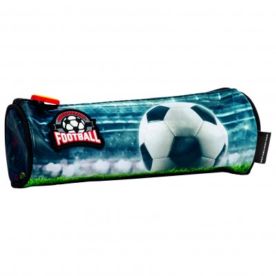 Derform, Ученически цилиндричен несесер FOOTBALL 18 / Футбол /, 95421, момче, син, многоцветен. 95421 Derform, Ученически цилиндричен несесер FOOTBALL 18 / Футбол /, 95421, момче, син, многоцветен. 95421