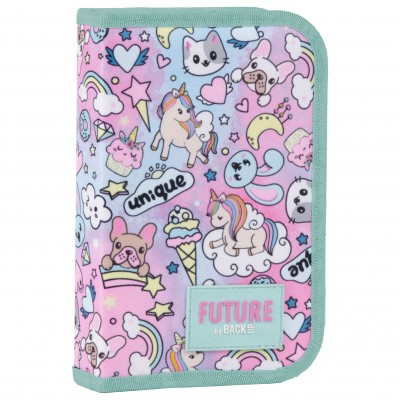 Derform Несесер Candy 26 1 цип, пълен,87723, многоцветен, за момиче 87723 Derform Несесер Candy 26 1 цип, пълен,87723, многоцветен, за момиче 87723