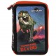 Derform Ученически несесер Dinosaur 17, Динозавър 87839, черно и червено, за момче 87839 Derform Ученически несесер Dinosaur 17, Динозавър 87839, черно и червено, за момче 87839
