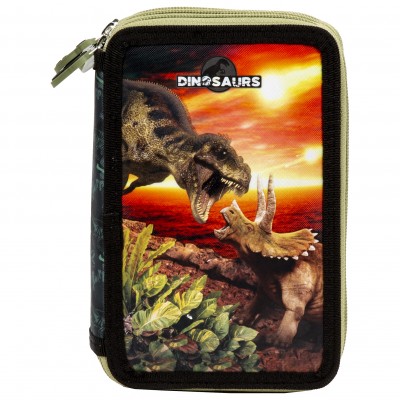 Derform, Ученически Несесер DINOSAUR 18 / Динозавър /, 95704, момче, многоцветен. 95704 Derform, Ученически Несесер DINOSAUR 18 / Динозавър /, 95704, момче, многоцветен. 95704