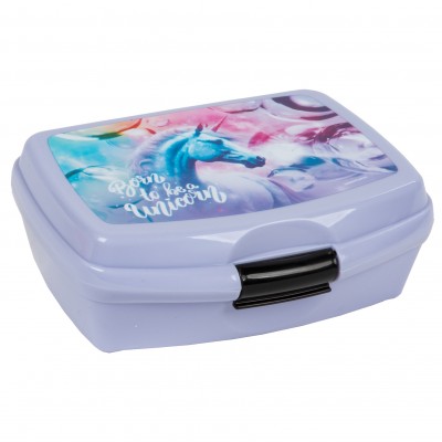 Derform Кутия за храна UNICORN 15, 103560, момиче, многоцветен 103560