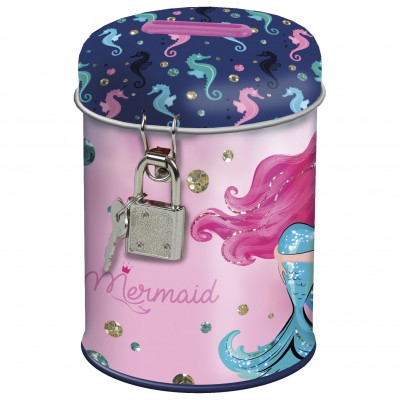 Касичка Derform- MERMAID с катинар, 77021, многоцветна, за момиче 77021