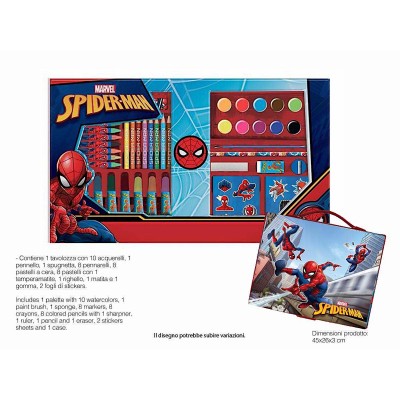 Детски Рисувателен комплект , 52 ел., SPIDERMAN, SP0826, момче, многоцветен SP0826 Детски Рисувателен комплект , 52 ел., SPIDERMAN, SP0826, момче, многоцветен SP0826