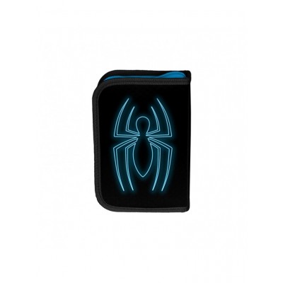 Paso Ученически несесер с 1 цип SPIDERMAN, празен, SP22CS-P001BW, момче, черен, многоцветен SP22CS-P001BW Paso Ученически несесер с 1 цип SPIDERMAN, празен, SP22CS-P001BW, момче, черен, многоцветен SP22CS-P001BW