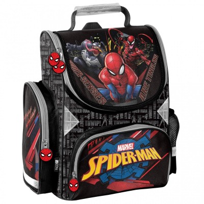 Paso Ученическа ергономична твърда раница, SPIDERMAN, SP22NN-525 за момче SP22NN-525