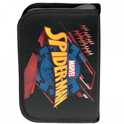 Paso Ученически несесер с 1 цип SPIDERMAN / Спайдър - Мен / , SP22NN-P001BW, празен, за момче, черен SP22NN-P001BW Paso Ученически несесер с 1 цип SPIDERMAN / Спайдър - Мен / , SP22NN-P001BW, празен, за момче, черен SP22NN-P001BW