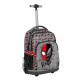 Paso Ученическа раница с колела Venom, 3 отделения SP23BB-671, за момче, сиво и червено SP23BB-671