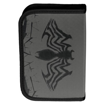 Paso Ученически несесер с 1 цип Venom , пълен, SP23BB-P001, за момче, сиво и червено SP23BB-P001 Paso Ученически несесер с 1 цип Venom , пълен, SP23BB-P001, за момче, сиво и червено SP23BB-P001