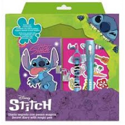 Disney Детски таен дневник STITCH с невидима химикалка, LST0822, момиче, многоцветен LST0822