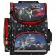 Derform Ергономична ученическа раница кутия, 3 отделения, DINOSAUR 17, Динозавър, 88133, момче, черно и червено 88133 Derform Ергономична ученическа раница кутия, 3 отделения, DINOSAUR 17, Динозавър, 88133, момче, черно и червено 88133