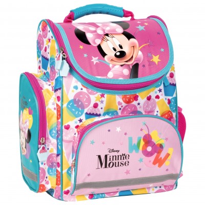 Derform 21 Ергономична Раница MINNIE 28, Мини Маус, 88164, за момиче, многоцветна 88164 Derform 21 Ергономична Раница MINNIE 28, Мини Маус, 88164, за момиче, многоцветна 88164