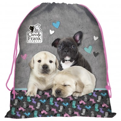 Derform Мешка, Cleo & Frank 24, кучета, 75317, сива, многоцветна 75317 Derform Мешка, Cleo & Frank 24, кучета, 75317, сива, многоцветна 75317